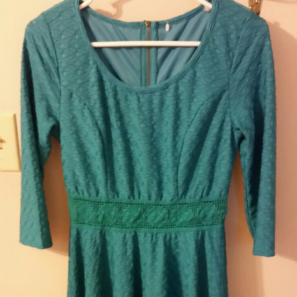 Turquoise Dress